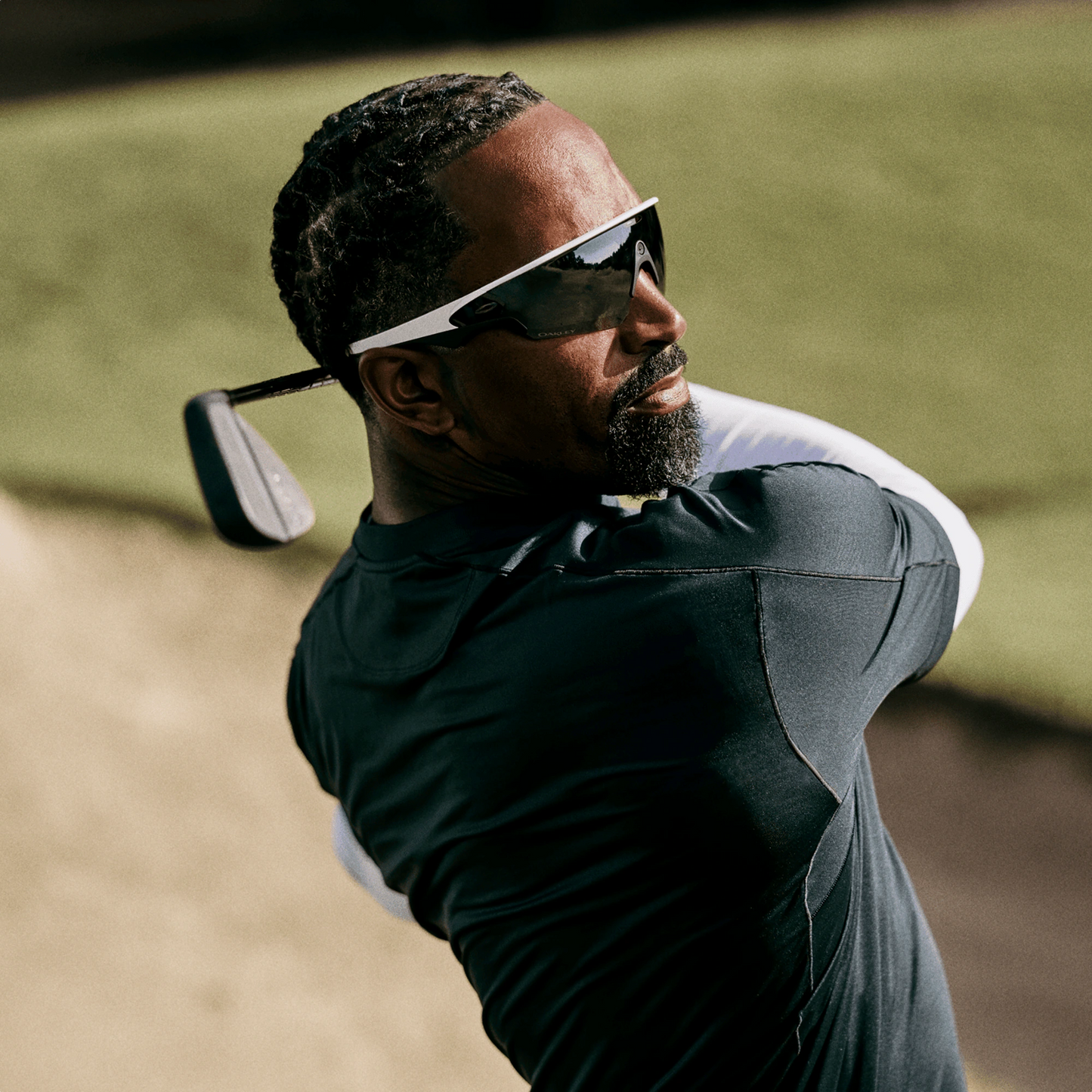 OAKLEY VANGUARD META zwart/wit Bril Prizm zwart glas