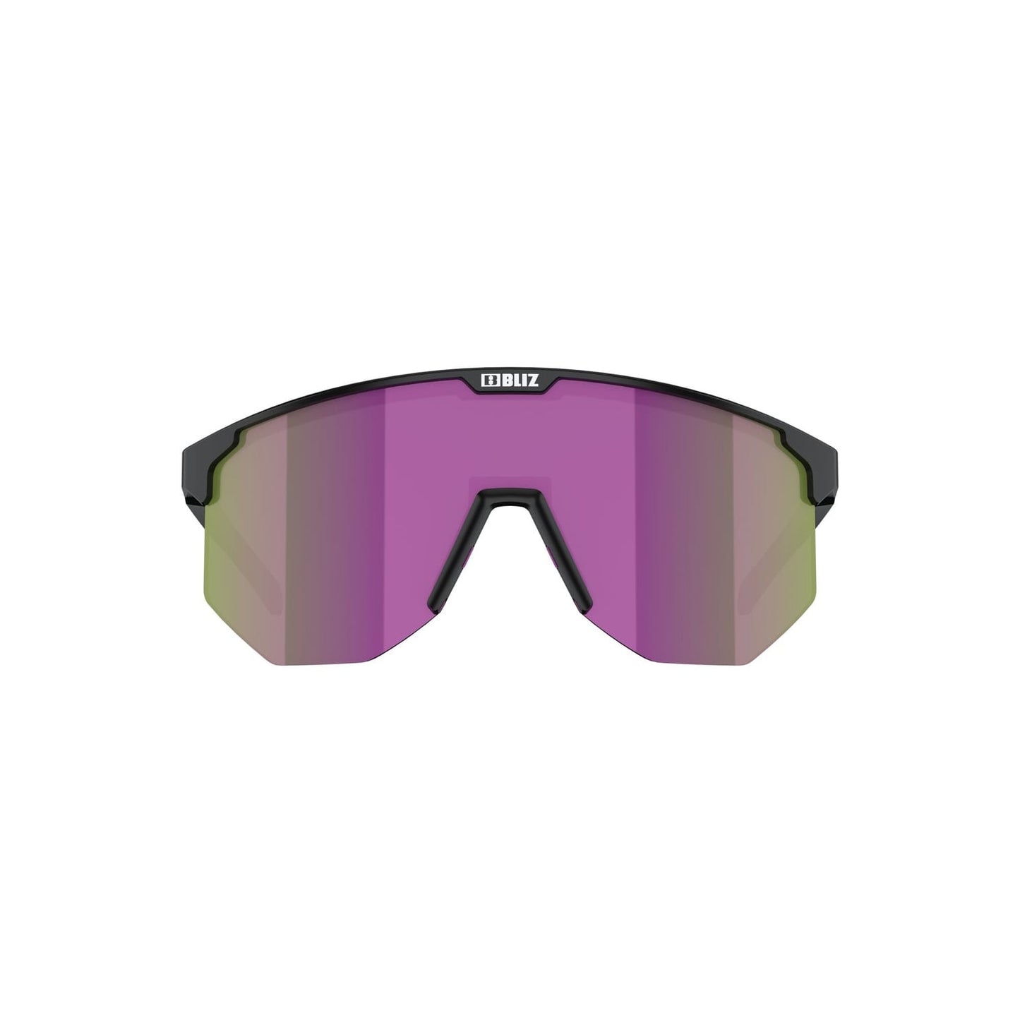 BLIZ HERO Bril Zwart Mat Bruin Lens Paars Multi