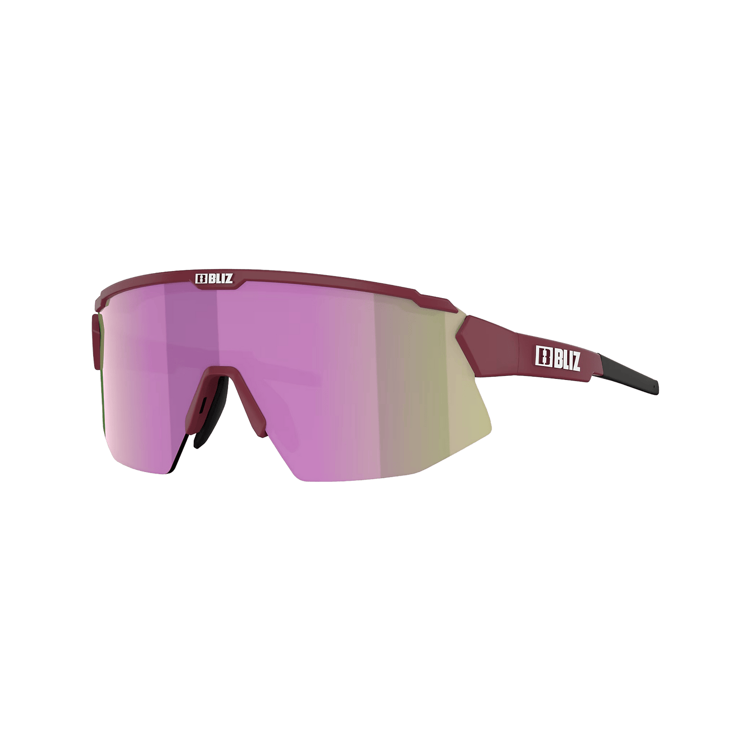 BLIZ BREEZE SMALL Bordeaux Zonnebril Bruin/Roze Lens