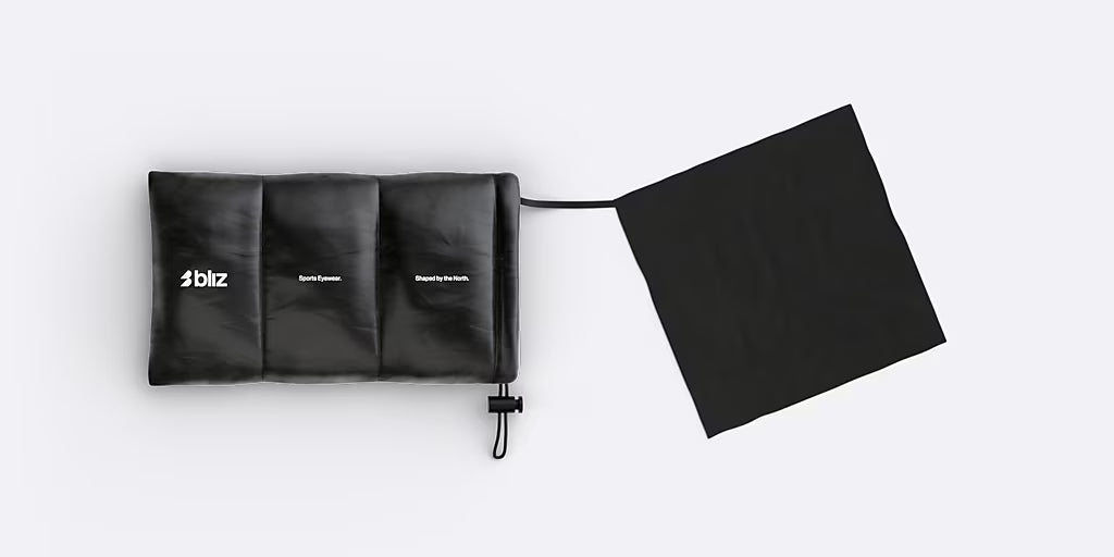 Zonnebril BLIZ FUSION SMALL Pastelblauw Matglas Smoke w IJsblauw Multi