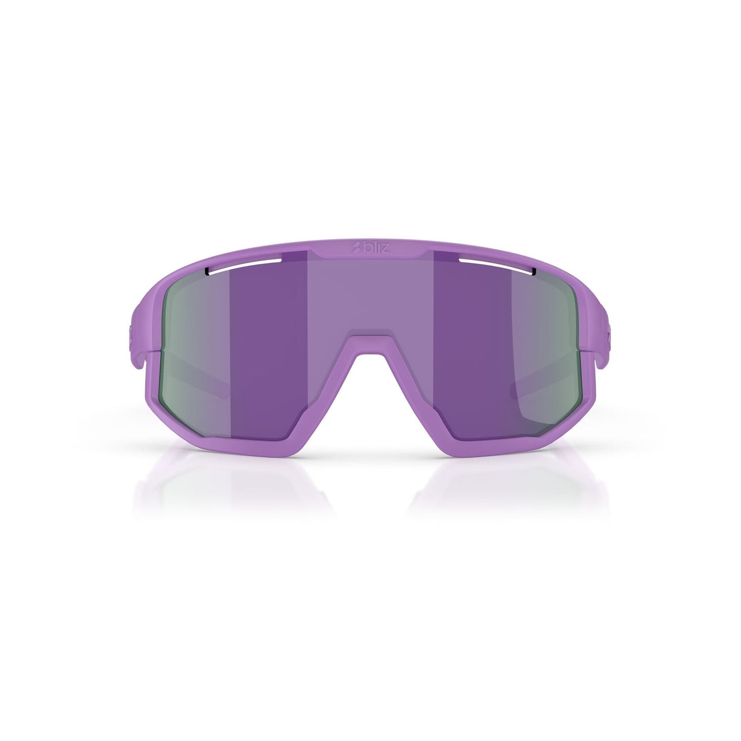 BLIZ FUSION SMALL Bril Violet Grijs Spiegelglas