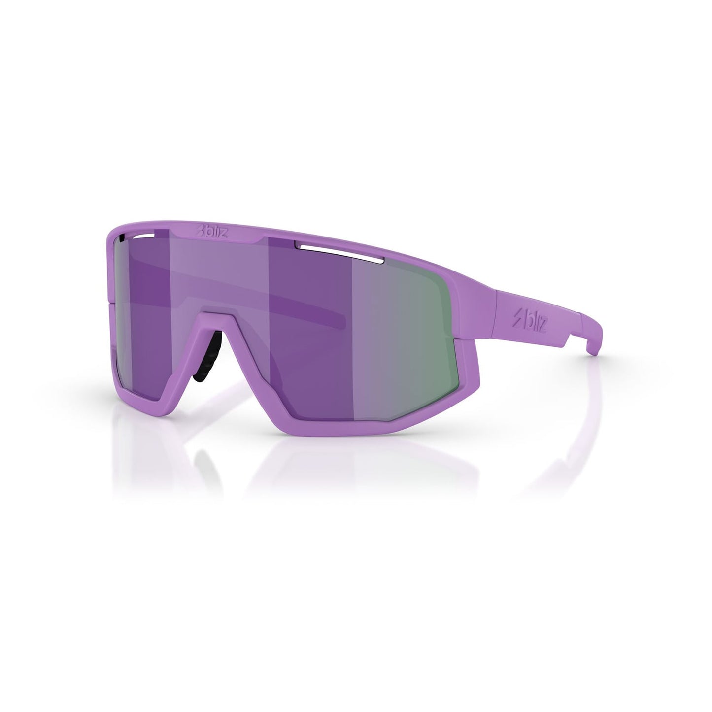 BLIZ FUSION SMALL Bril Violet Grijs Spiegelglas