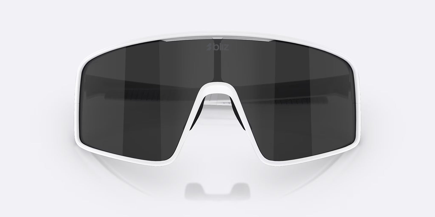 BLIZ P001 Bril Wit Rookglas