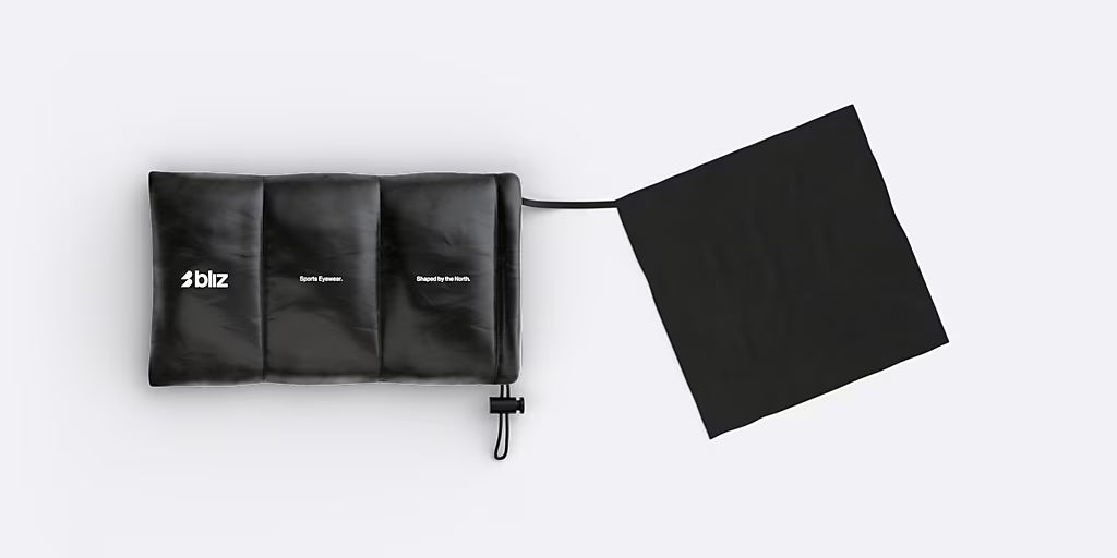 BLIZ P001 Bril Wit Rookglas