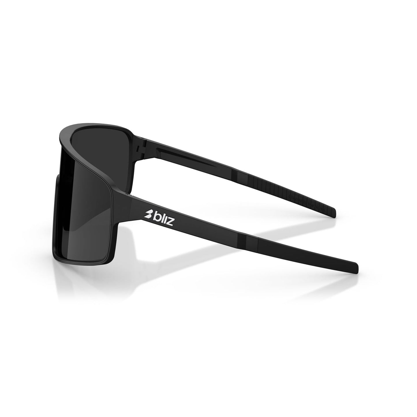 BLIZ P001 Bril Mat Zwart Grijs Scherm