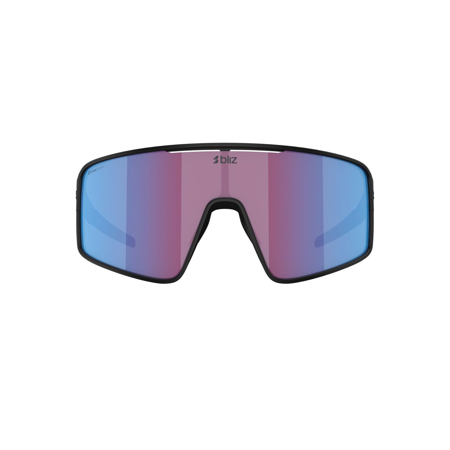 BLIZ P001 Zwart Mat Roze Violet Blauw Spiegelbril