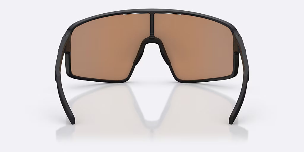 BLIZ P001 S Bril Zwart Mat Koraal/Oranje Blauw Irdium Lens