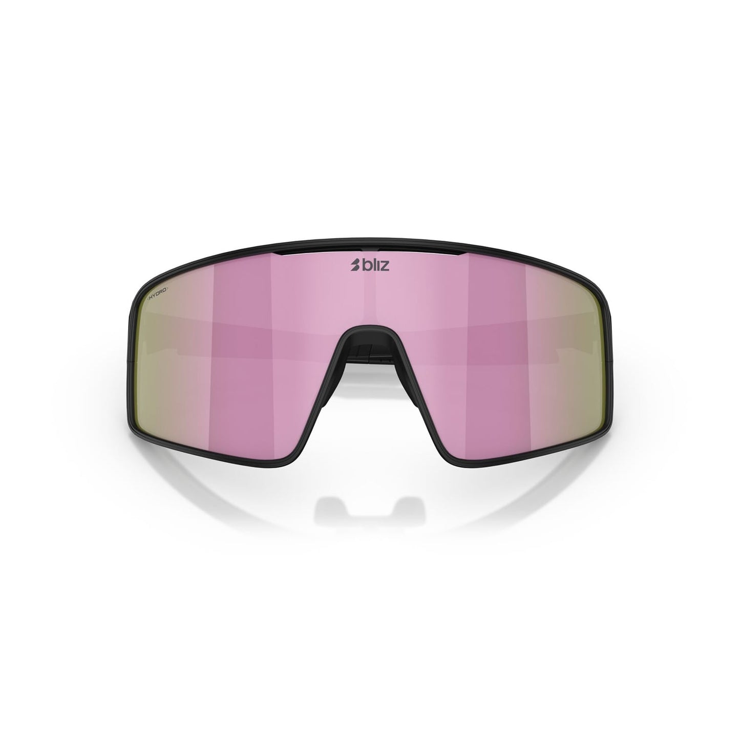 Zonnebril BLIZ P001 S Zwart Mat montuur Bruin Roze Veelkleurig