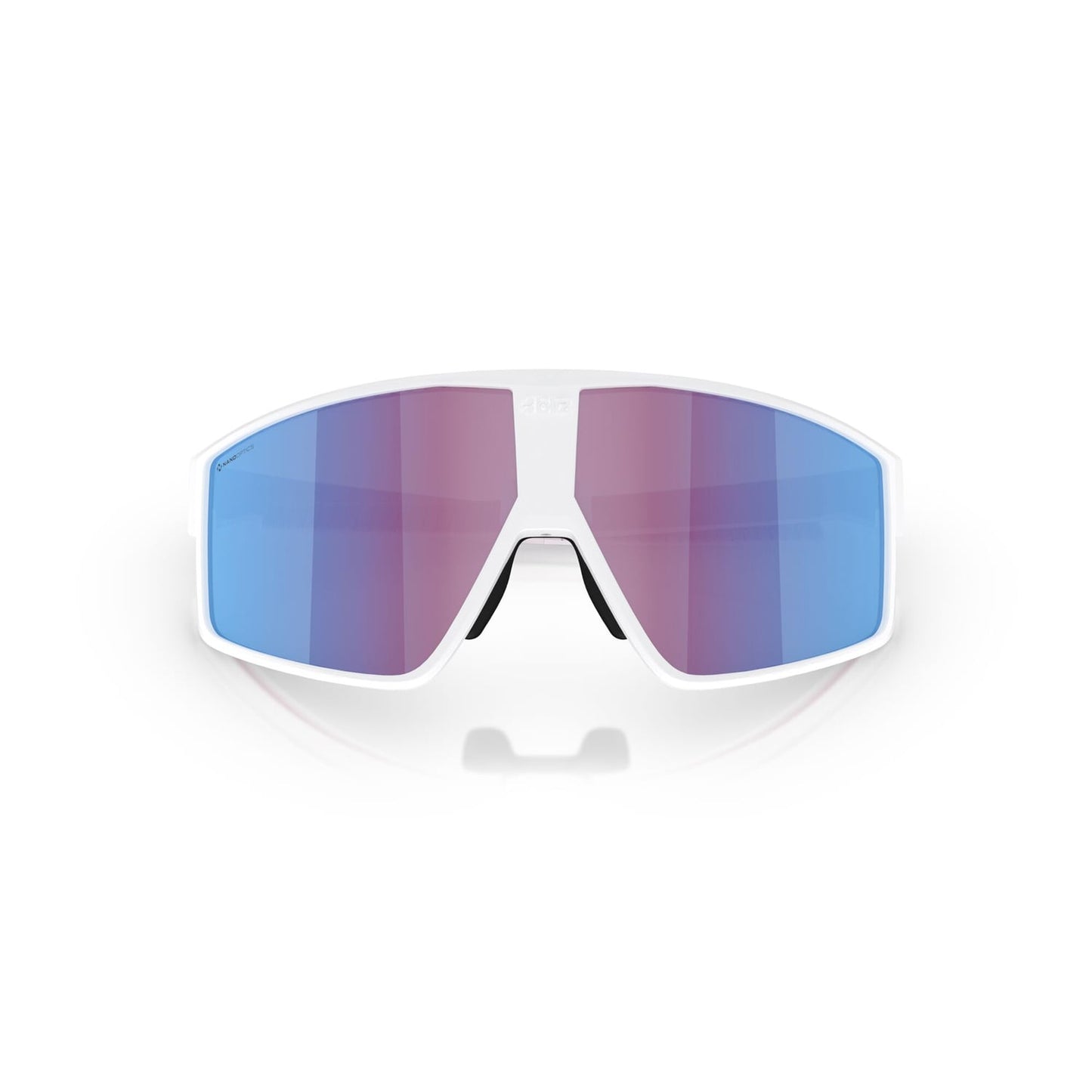Bril BLIZ P002 Wit scherm Roze Violet Blauw Spiegel