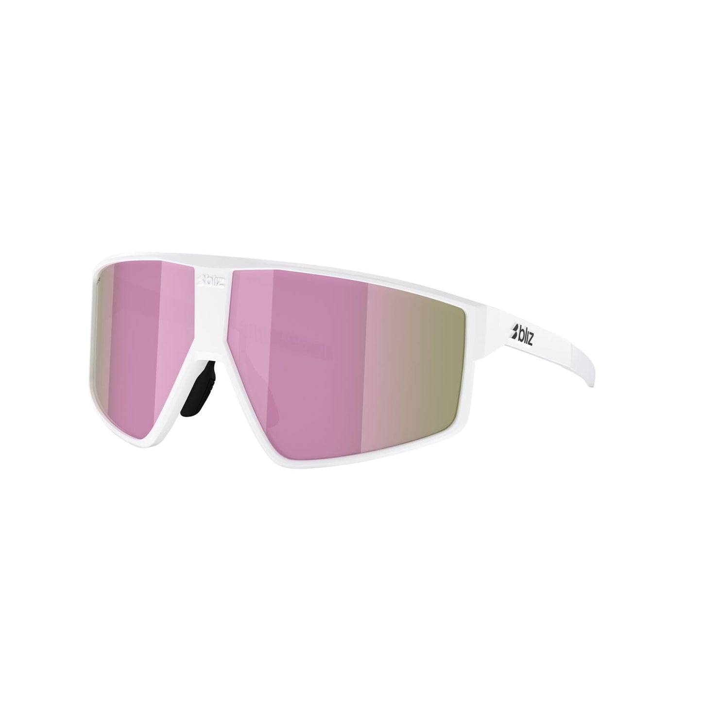 BLIZZ P002S Matwit Montuur Bruin Roze Bril