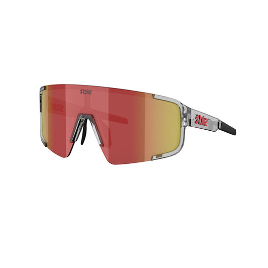 Bril BLIZ P003 Transparant Grijs Glas Rood Multi