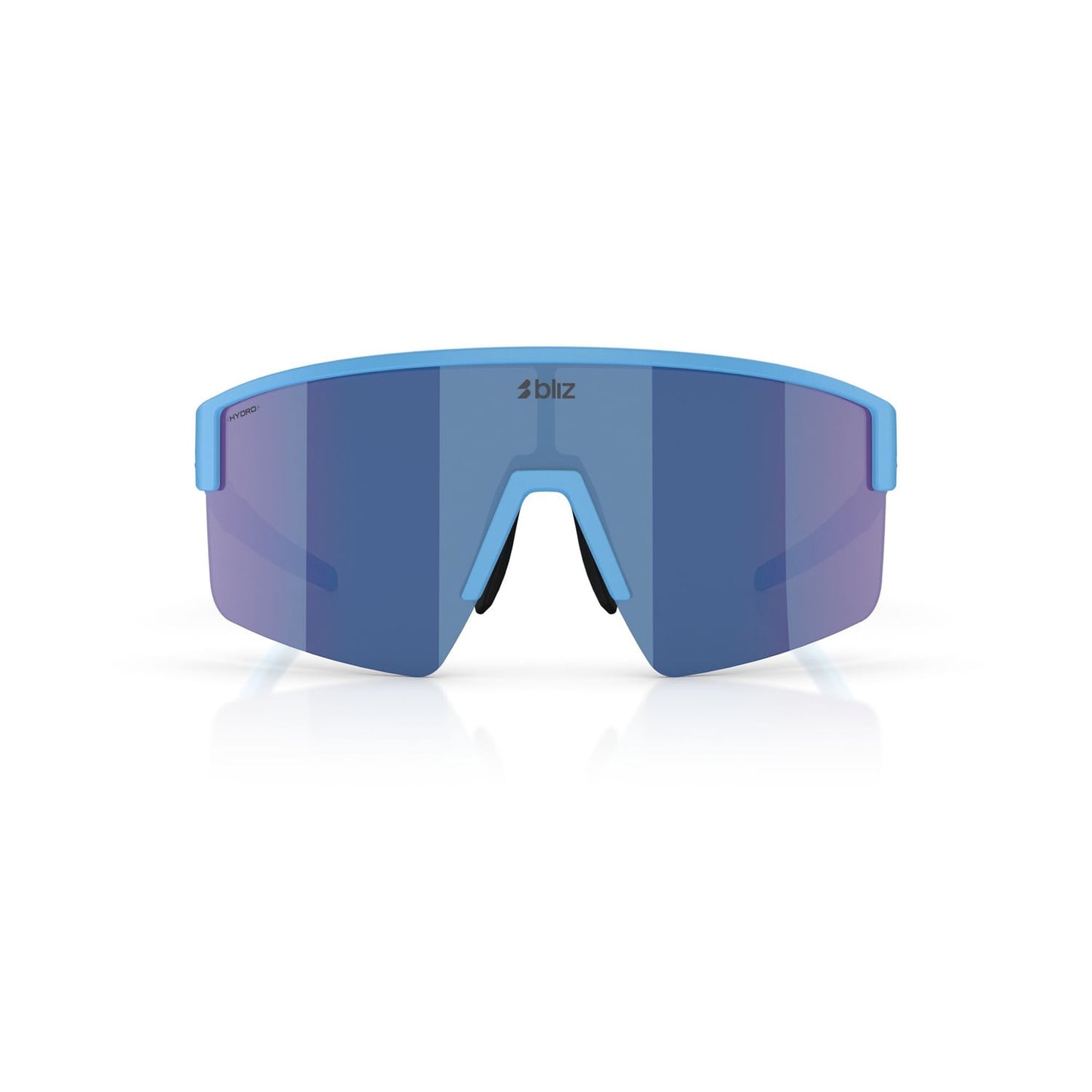 BLIZ P004 Blauwe Matte Bril Blauw Spiegellens