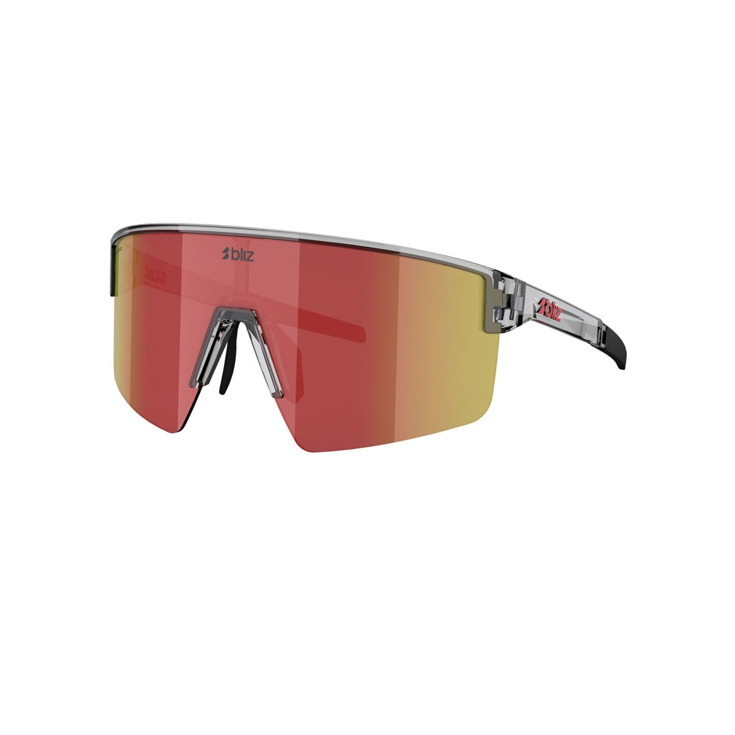 Bril BLIZ P004 Transparant Grijs Scherm Rood Multi
