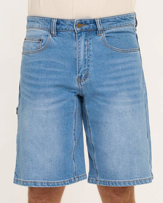 Korte DHARCO JORT UNISEX COASTAL WASH Blauw