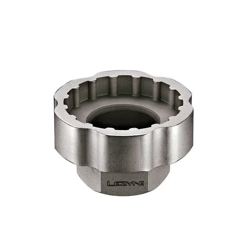 Demontage van de LEZYNE SOCKET DRIVER trapasbehuizing