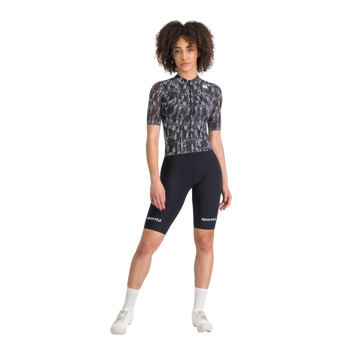 Dames SPORTFUL G-SUIT korte mouw Zwart/Wit