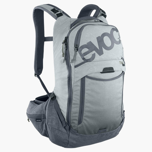 Rugzak met rugsteun EVOC TRAIL PRO 16L Grijs
