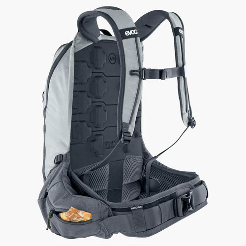 Rugzak met rugsteun EVOC TRAIL PRO 16L Grijs