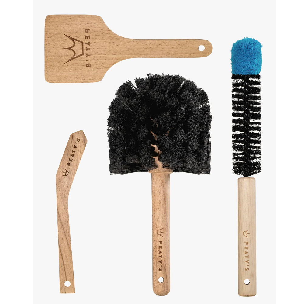PEATY'S Schoonmaakborstelset (4 stuks)