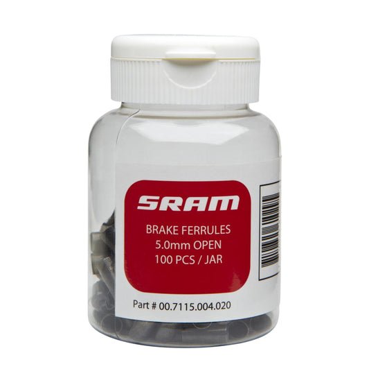SRAM 5 mm remhuls eindkap zwart (x100)
