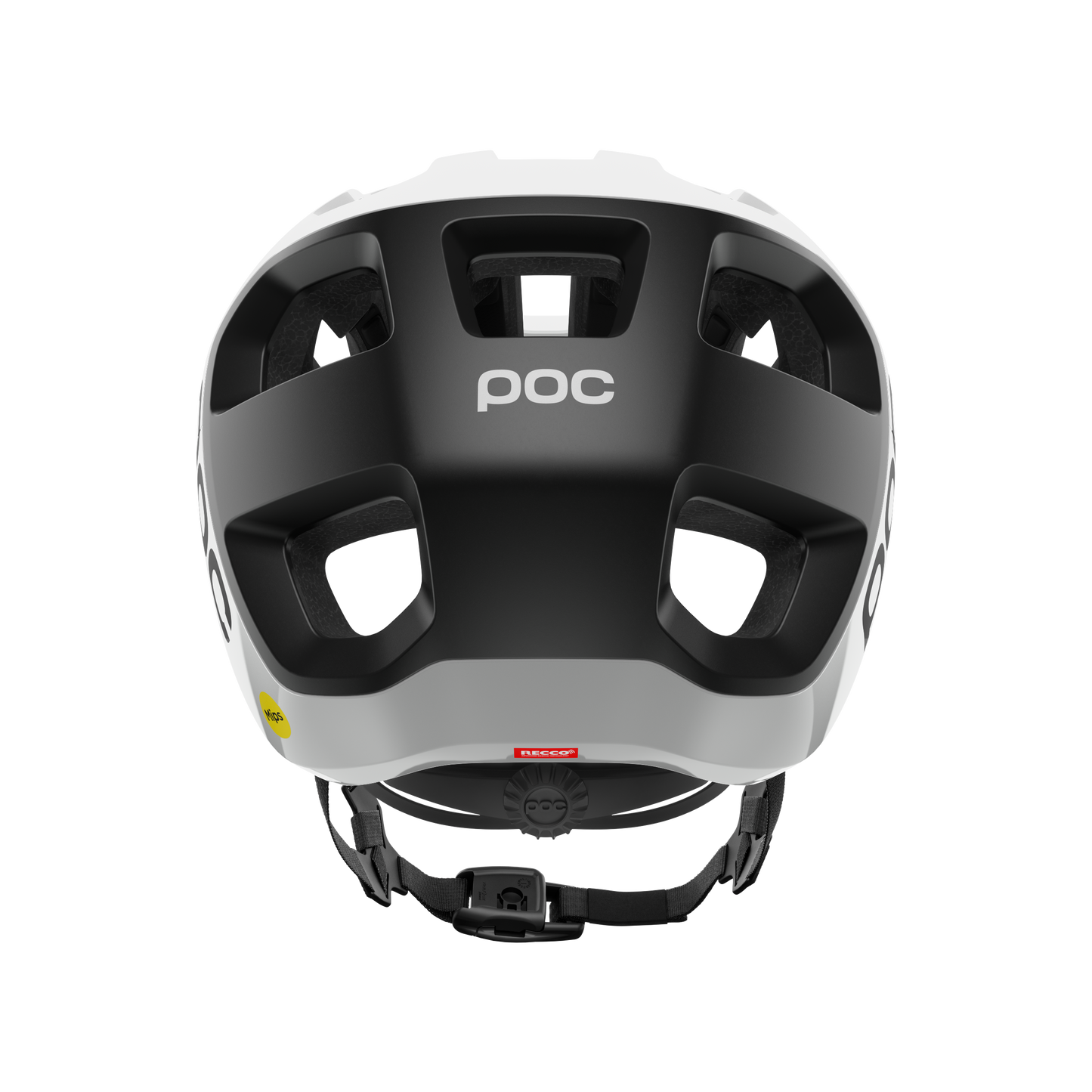 POC CULARIS MTB Helm Wit/Zwart Mat Logo