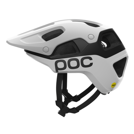 POC CULARIS PURE MTB Helm Wit/Zwart Mat