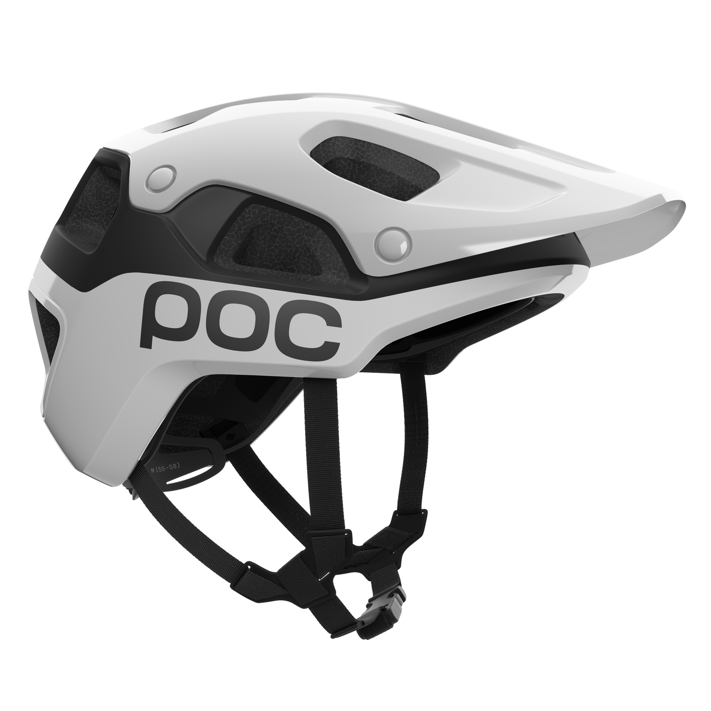 POC CULARIS PURE MTB Helm Wit/Zwart Mat