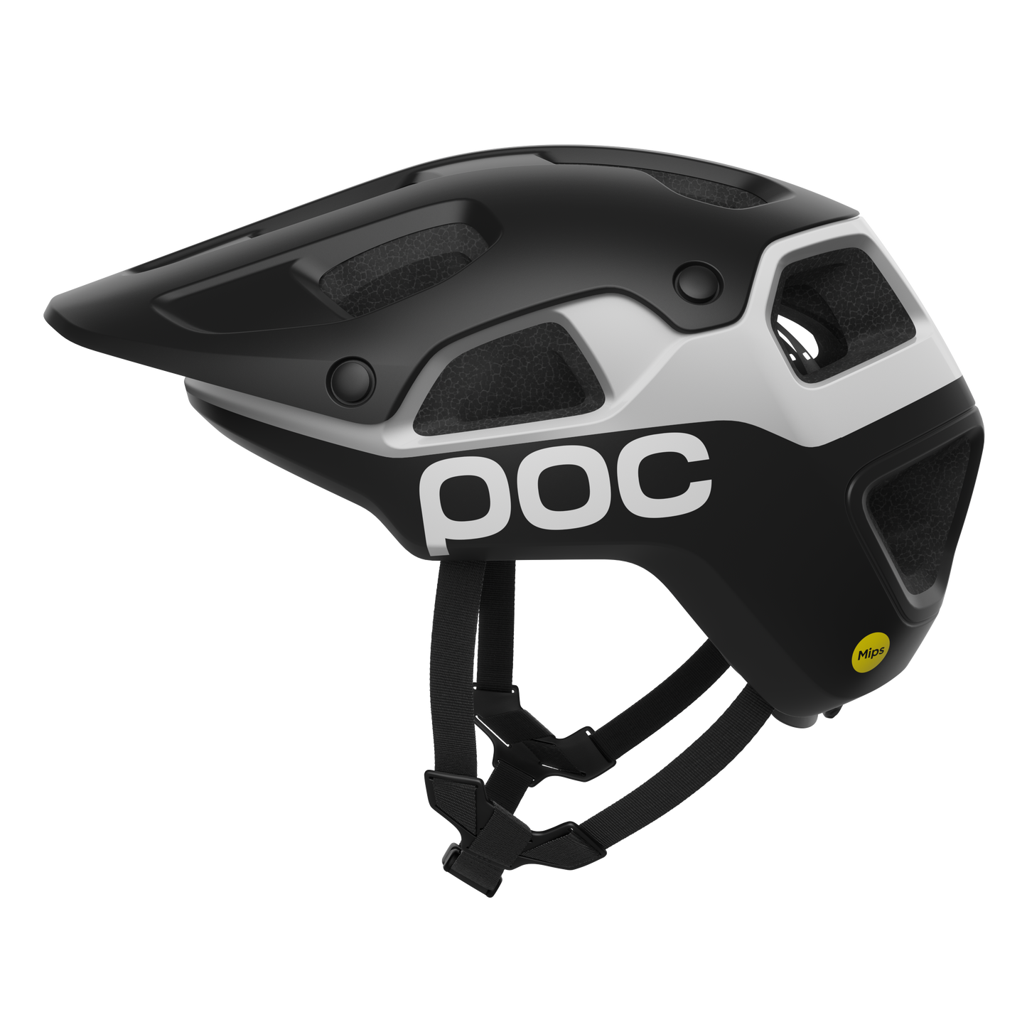 POC CULARIS PURE MTB Helm Zwart/Wit Mat