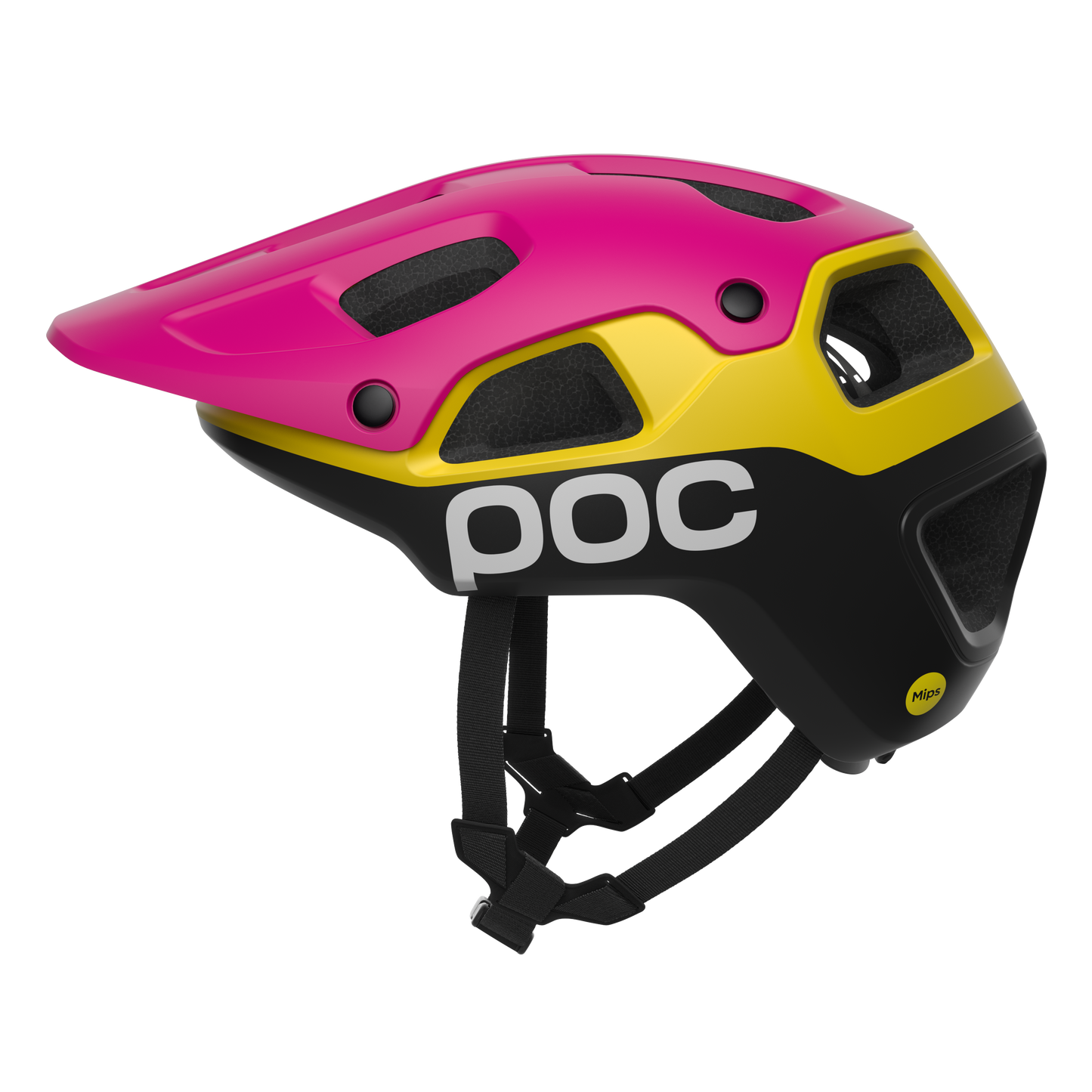 POC CULARIS PURE MTB-helm Rood/Geel