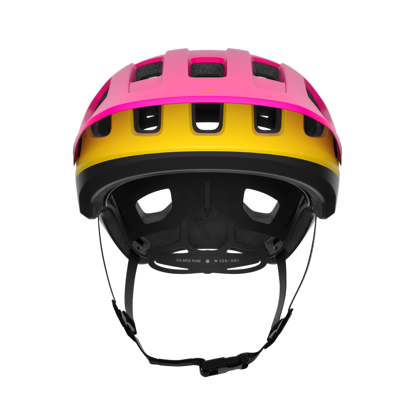 POC CULARIS PURE MTB-helm Rood/Geel