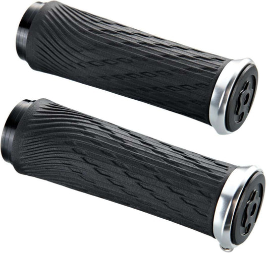 SRAM Handvatten voor Grip Schakelhendels Zwart/Zilver (100mm)