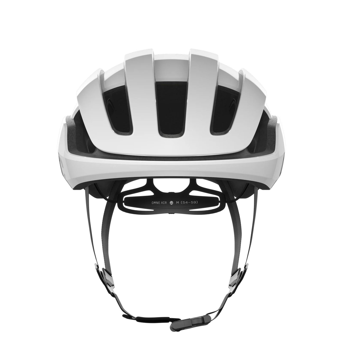 POC OMNE AIR MIPS Logo Road Helm Wit/Zwart Mat