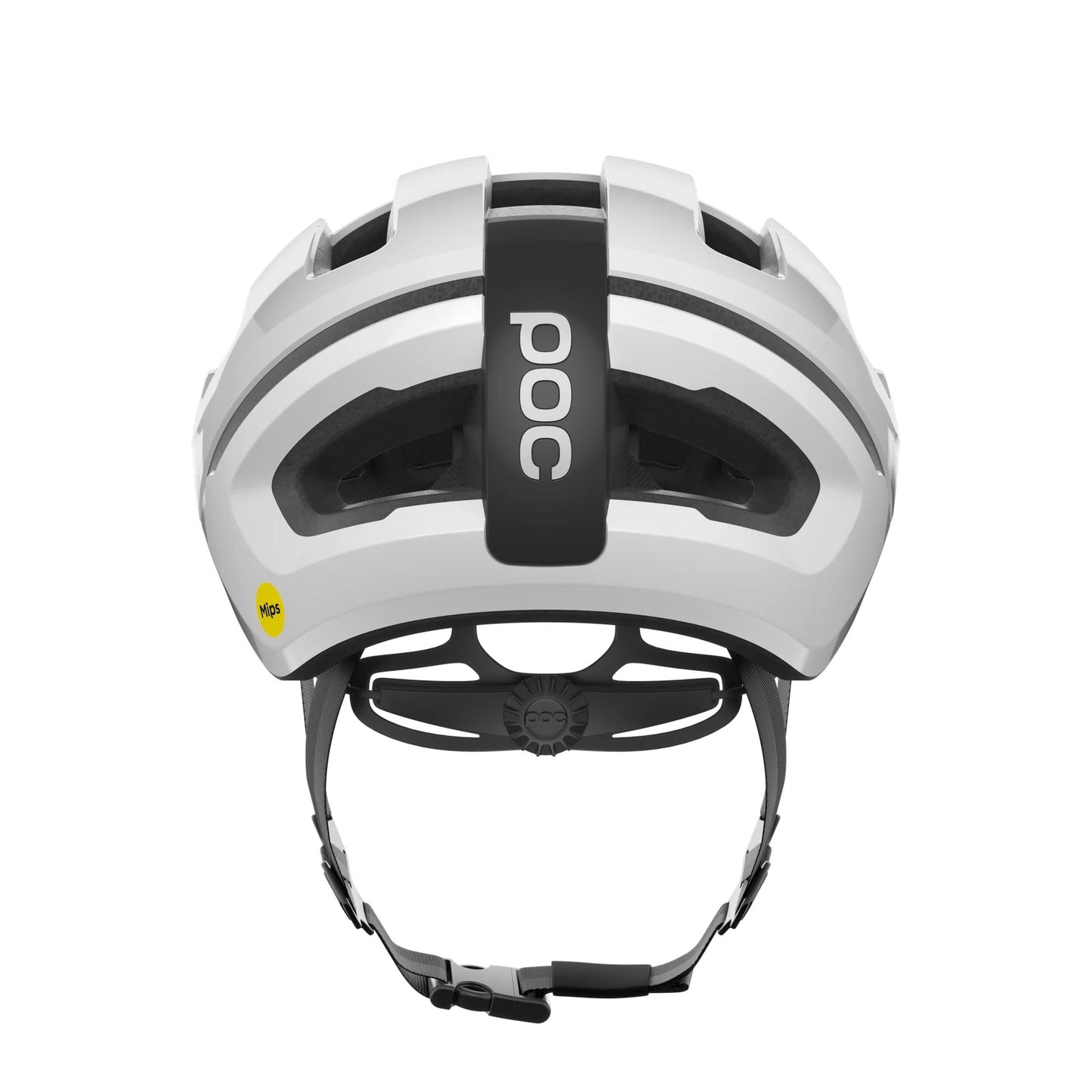 POC OMNE AIR MIPS Logo Road Helm Wit/Zwart Mat