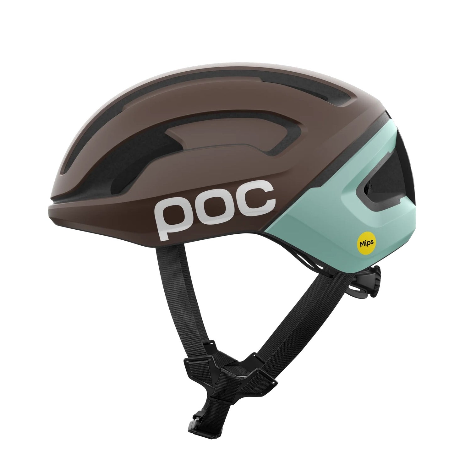POC OMNE AIR MIPS Brons/Blauw Logo Road Helm