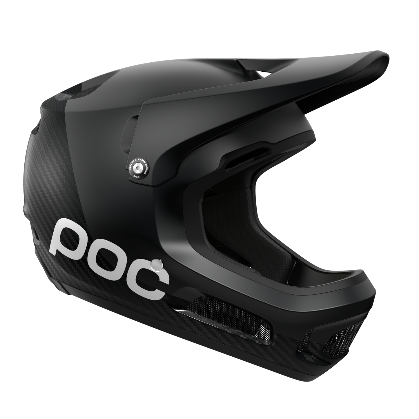 POC CORON AIR CARBON MIPS MTB Helm Zwart