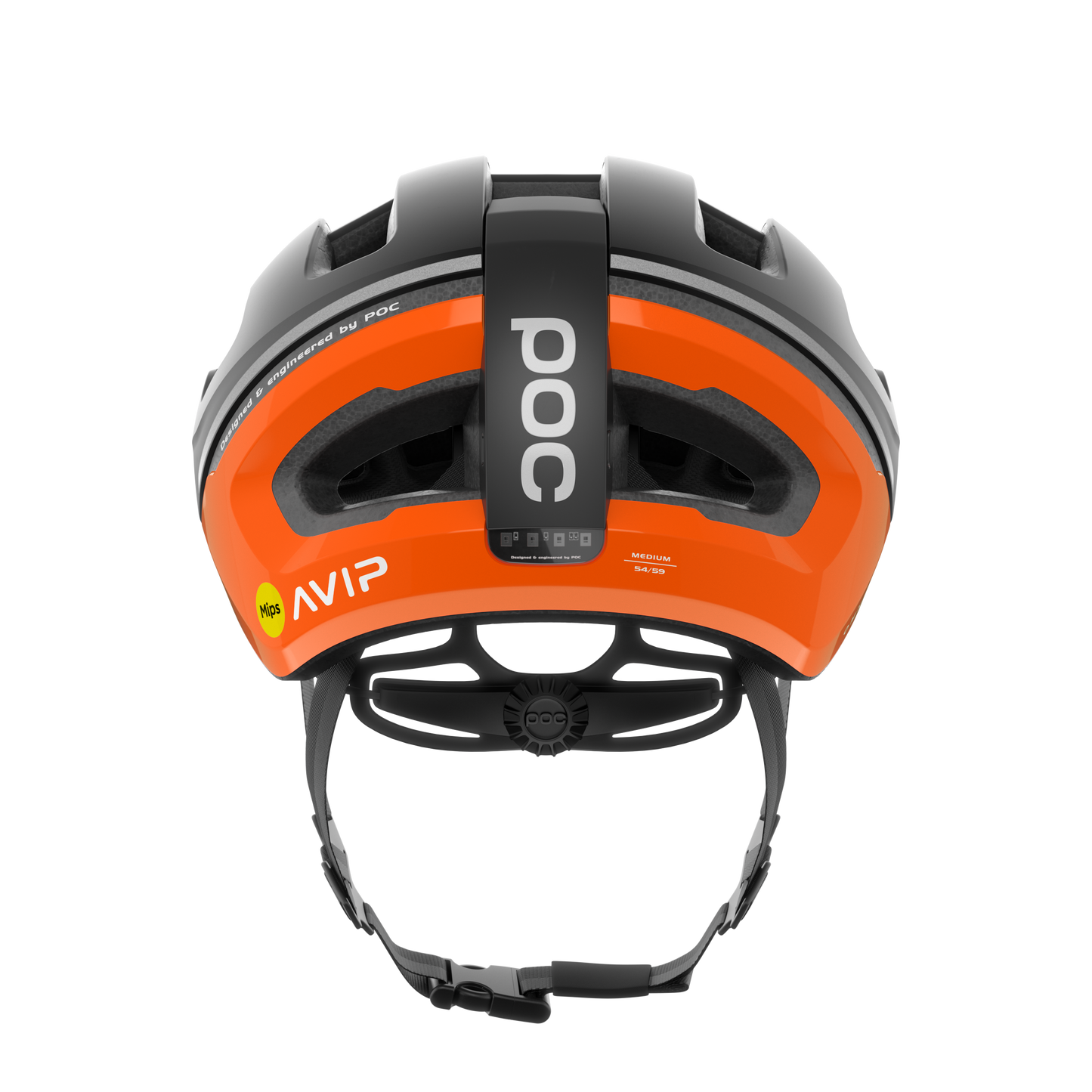 POC OMNE BEACON MIPS Road Helm Zwart/Oranje