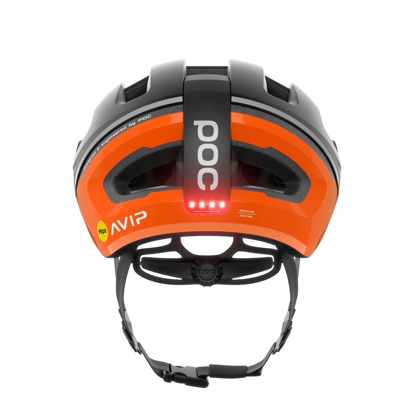 POC OMNE BEACON MIPS Road Helm Zwart/Oranje