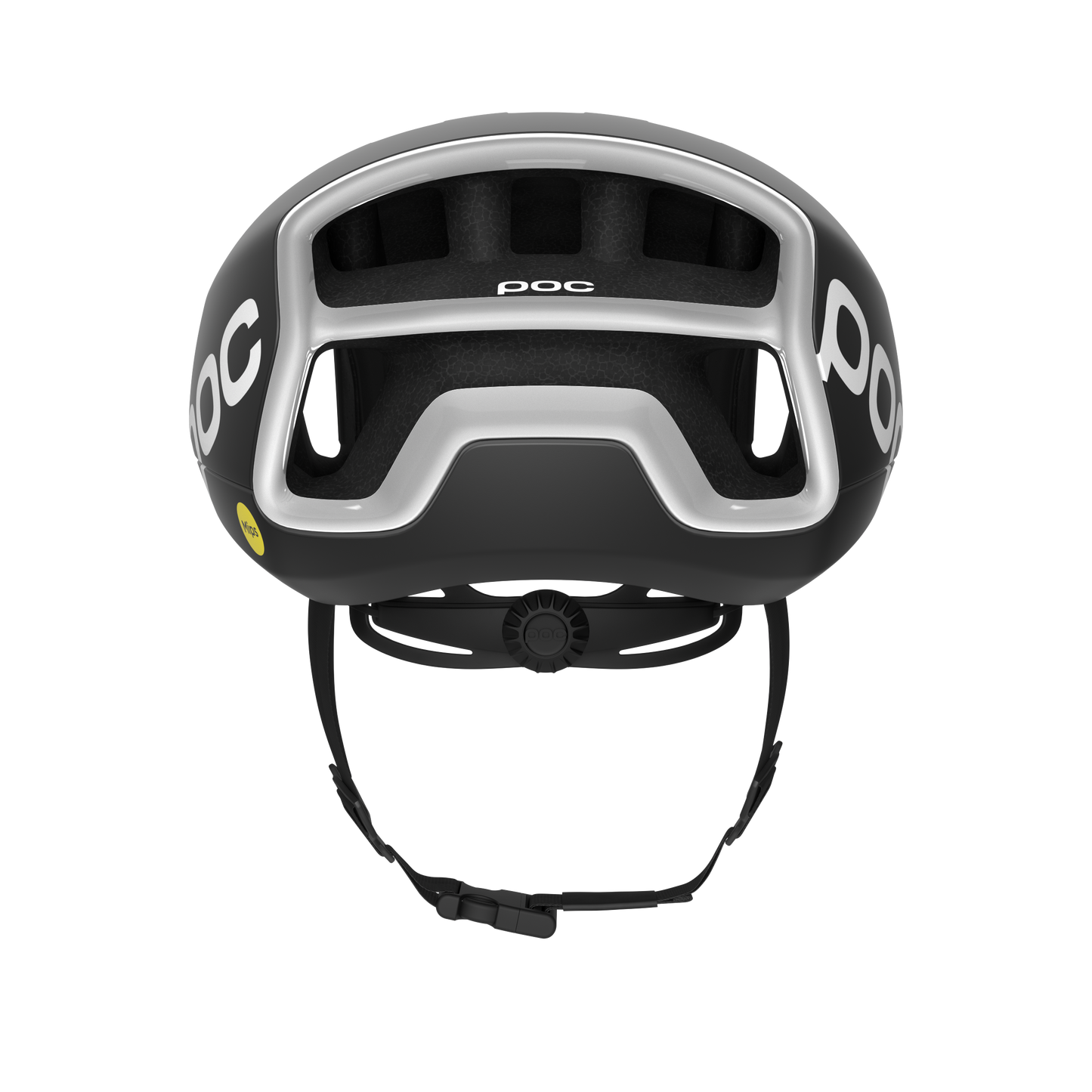 POC CYTAL MIPS Road Helm Zwart/Wit Mat Logo