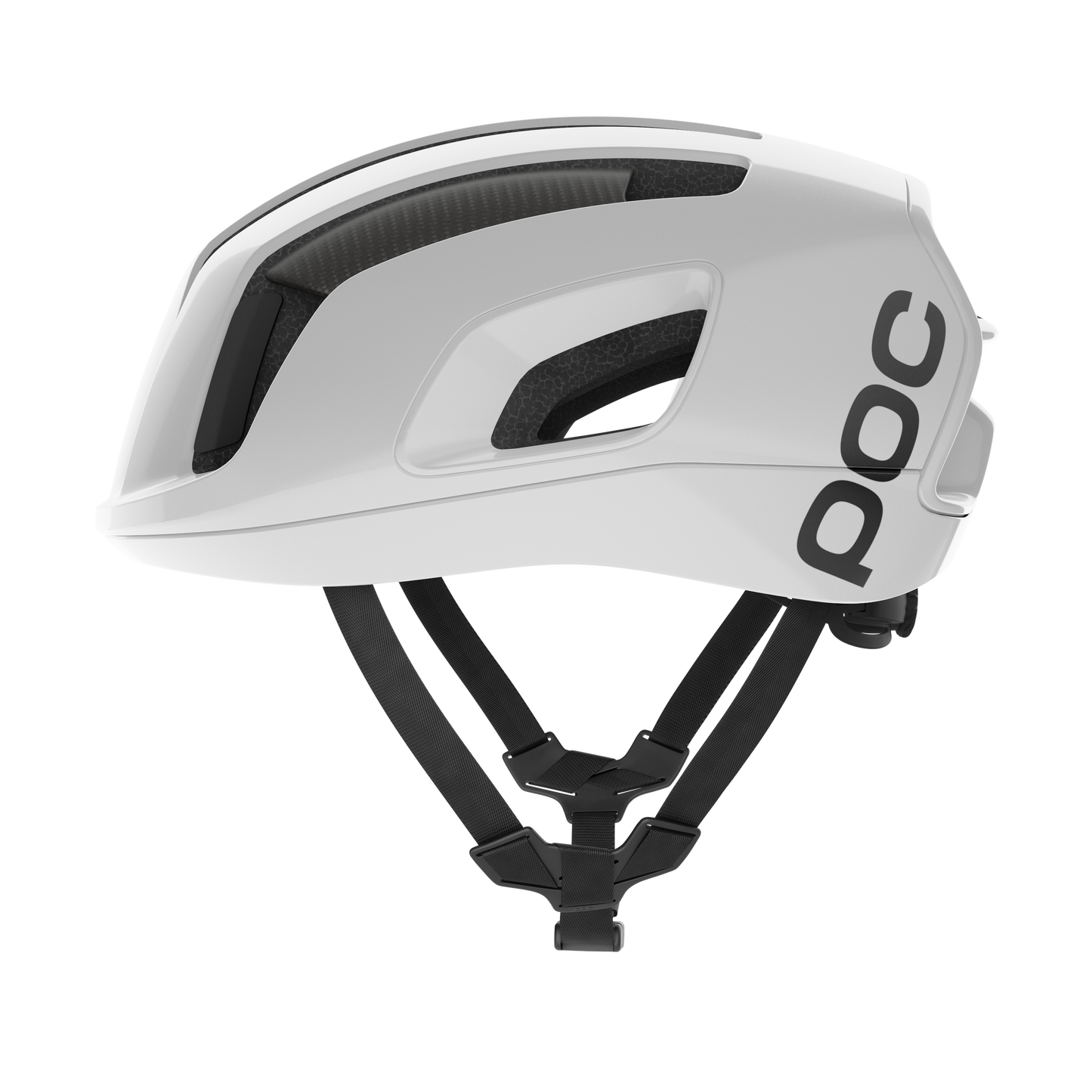POC CYTAL CARBON Road Helm Wit Mat