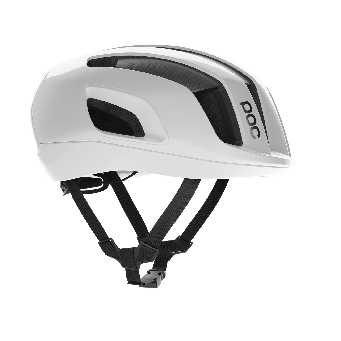 POC CYTAL CARBON Road Helm Wit Mat