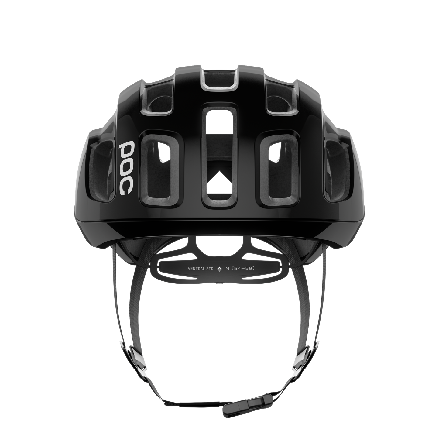 POC VENTRAL AIR MIPS Logo Road Helm Zwart/Wit Mat