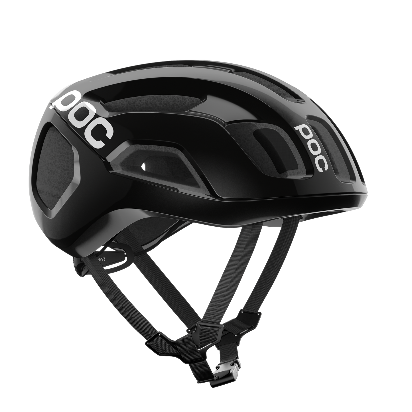 POC VENTRAL AIR MIPS Logo Road Helm Zwart/Wit Mat