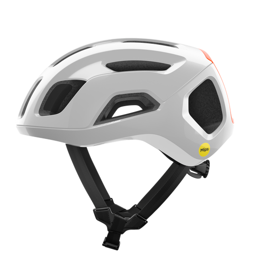 POC VENTRAL AIR MIPS Road Helm Wit/Oranje Fluo