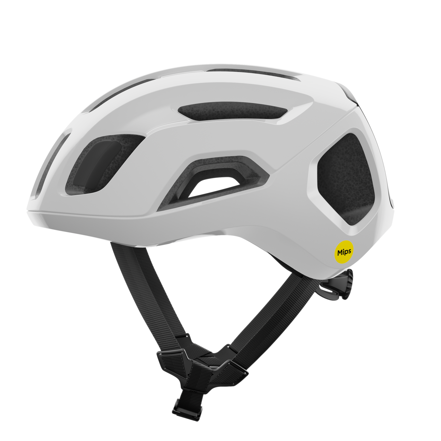 POC VENTRAL AIR MIPS Road Helm Wit/Zwart Mat