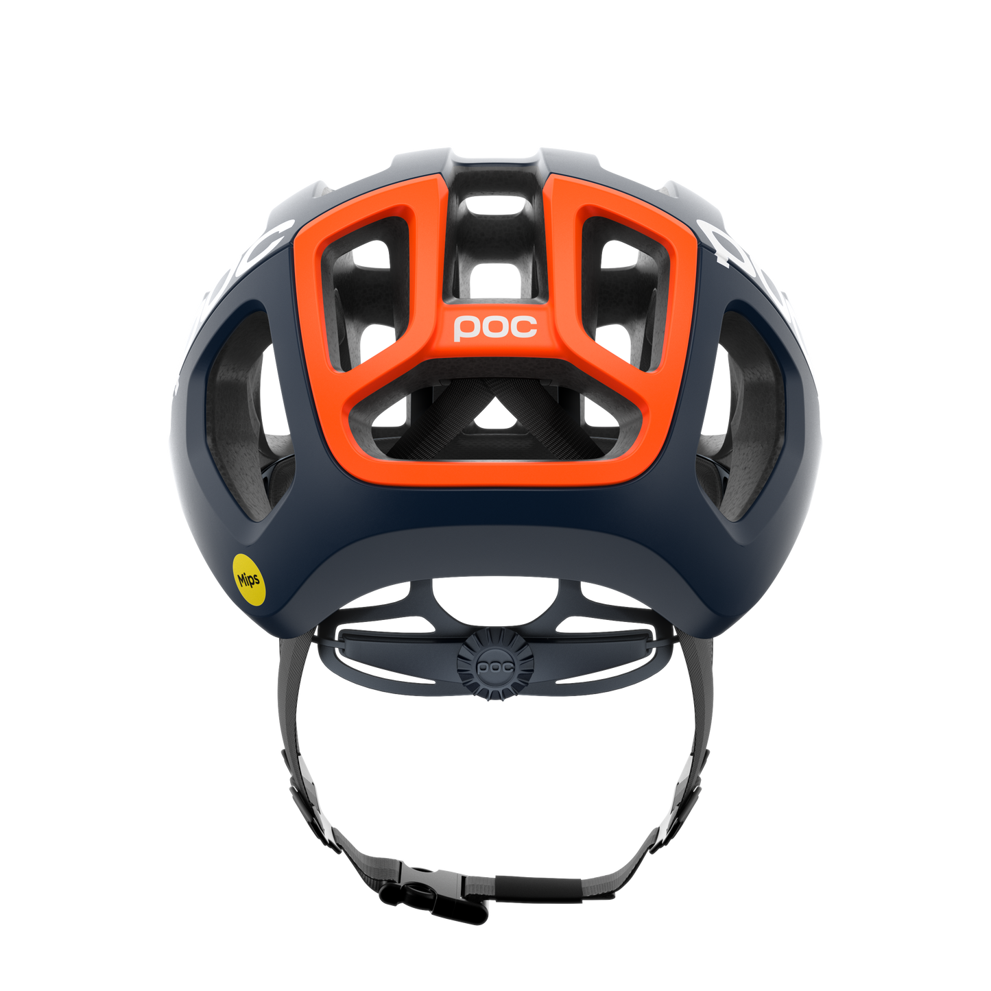 POC OMNE AIR MIPS Road Helm Navy/Oranje Mat