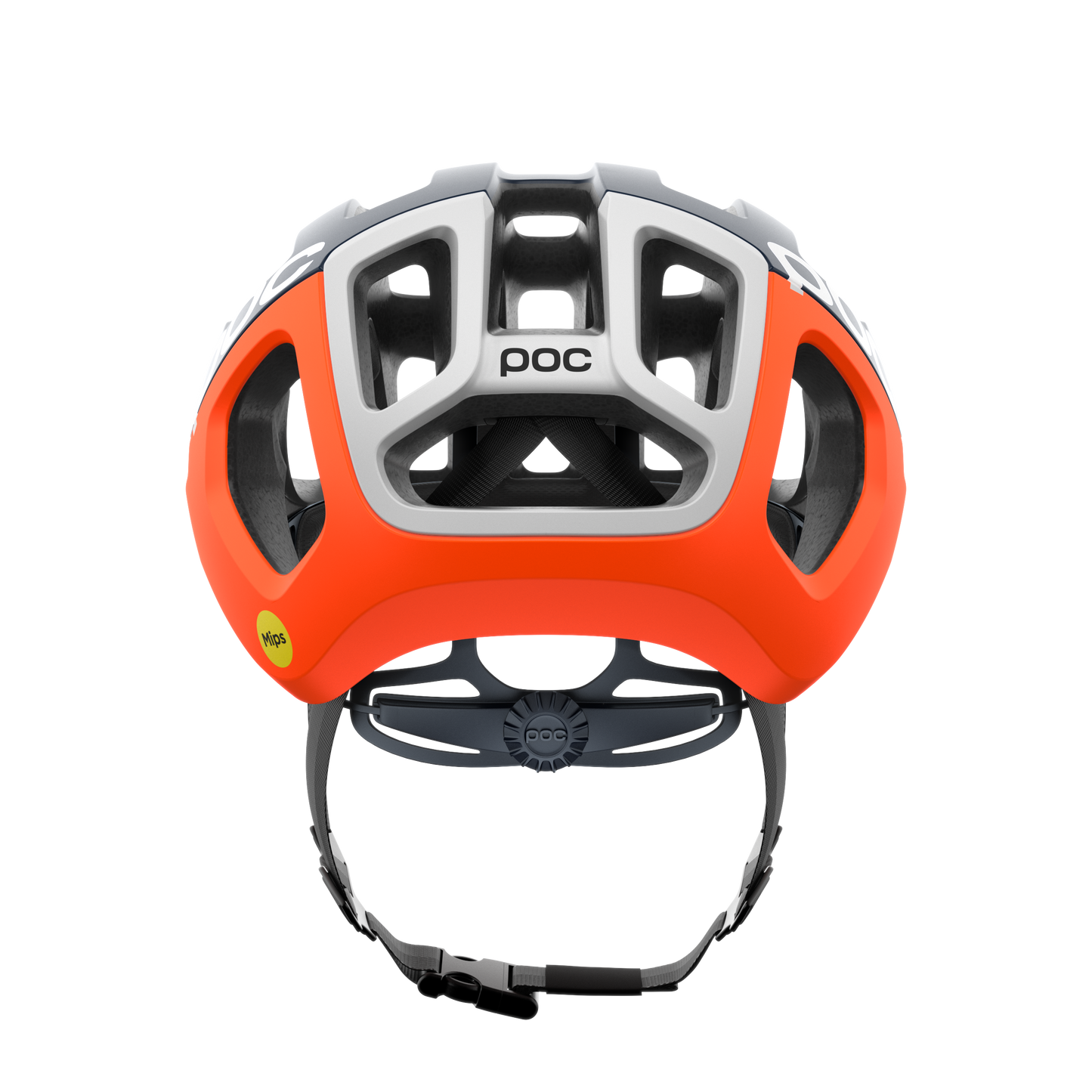 POC VENTRAL AIR MIPS Road Helm Navy/Oranje/Wit Mat