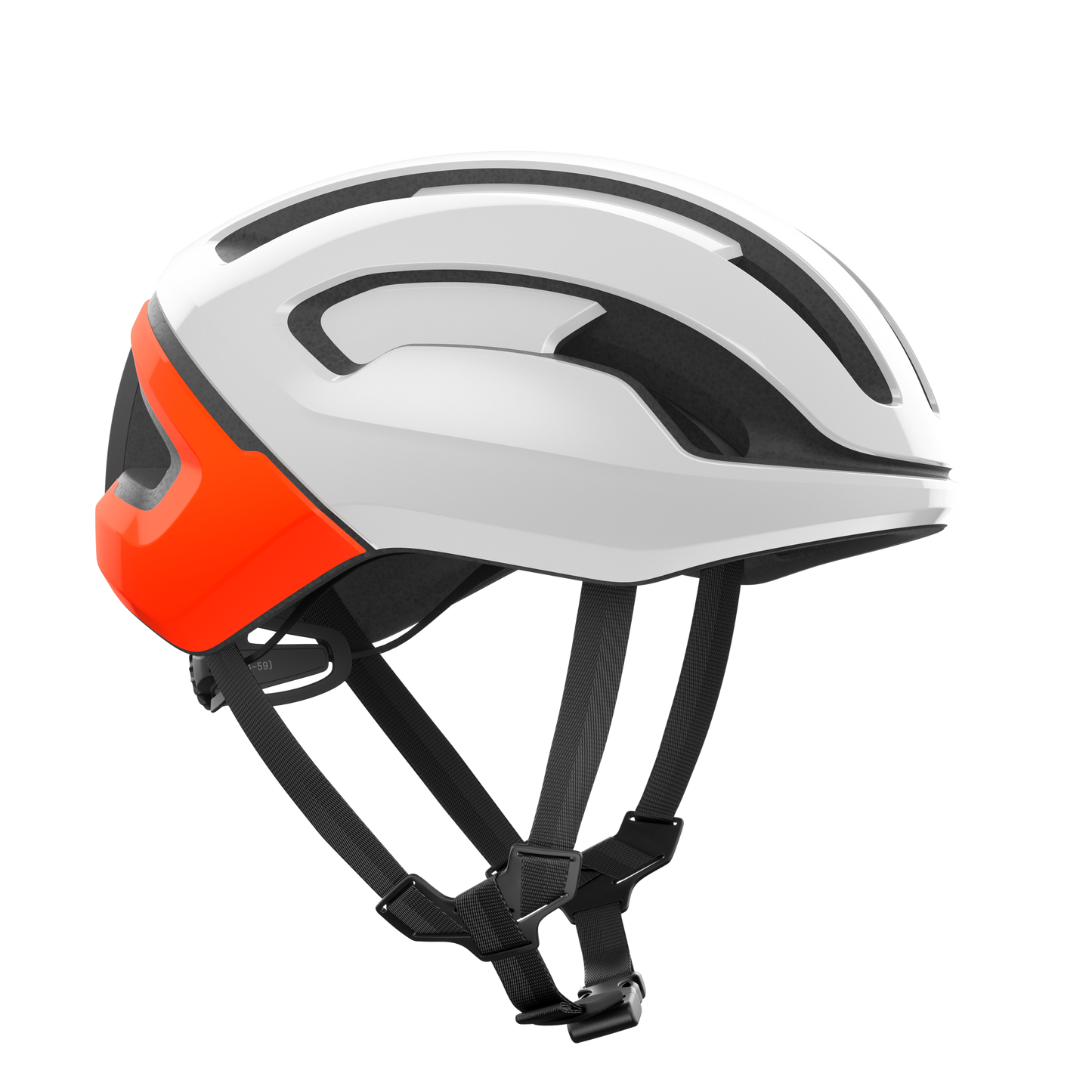 POC OMNE AIR MIPS Road Helm Wit/Oranje Fluo