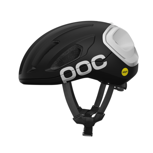 POC AMIDAL Road Helm Zwart Mat/Wit