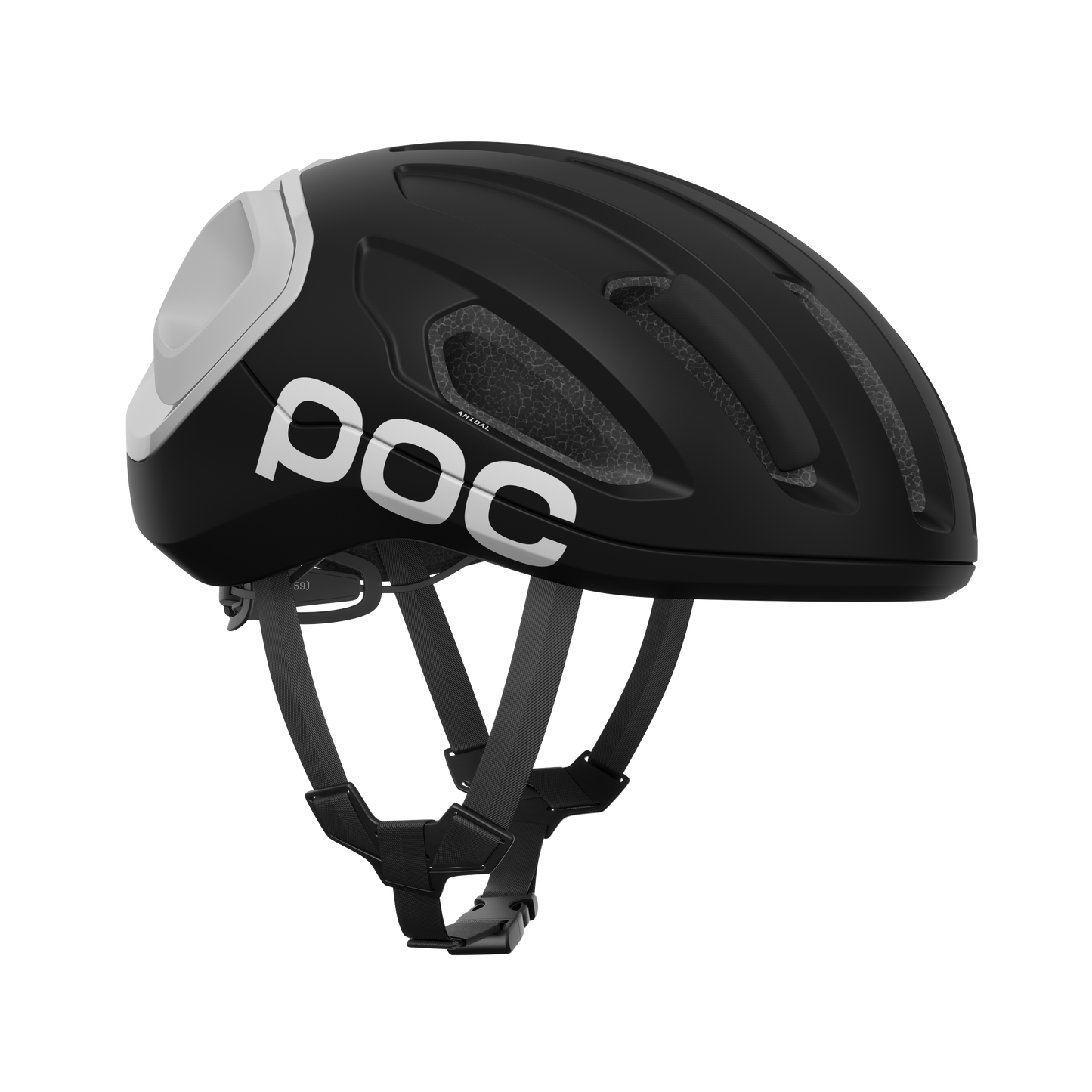 POC AMIDAL MIPS Road Helm Zwart Mat/Wit