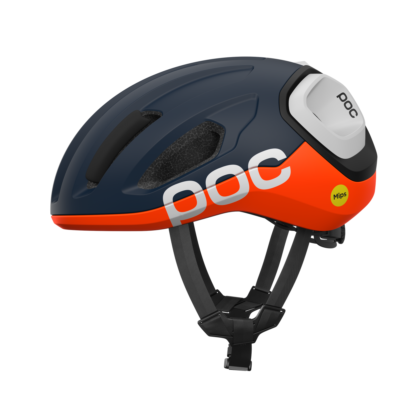 Weghelm POC AMIDAL Marine/Oranje/Wit Mat